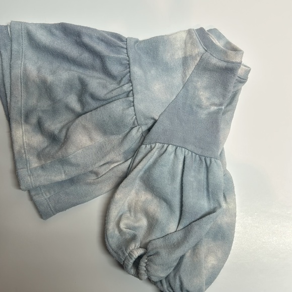 Kids Blue Tie-Dye Top - Picture 4 of 4